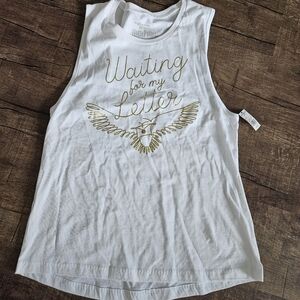 Harry Potter-Waiting On My Hogwarts Letter Tank Top
